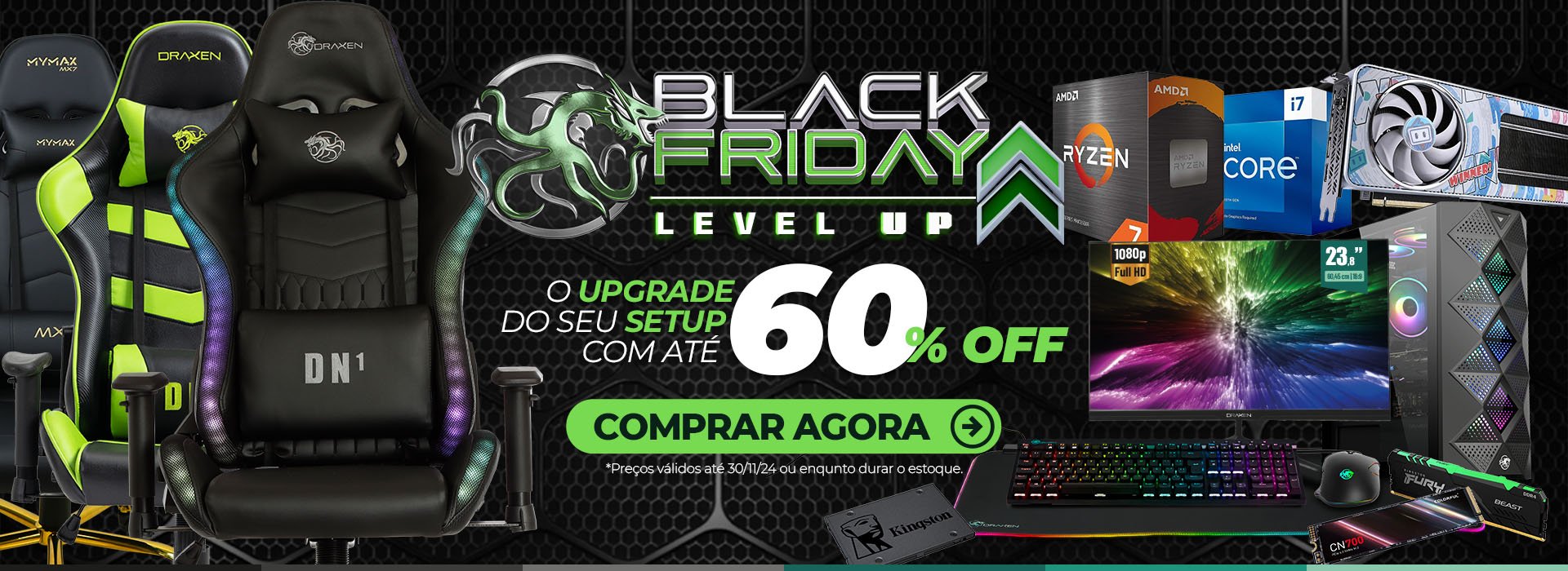 Black Friday Draxen 2024 - novo