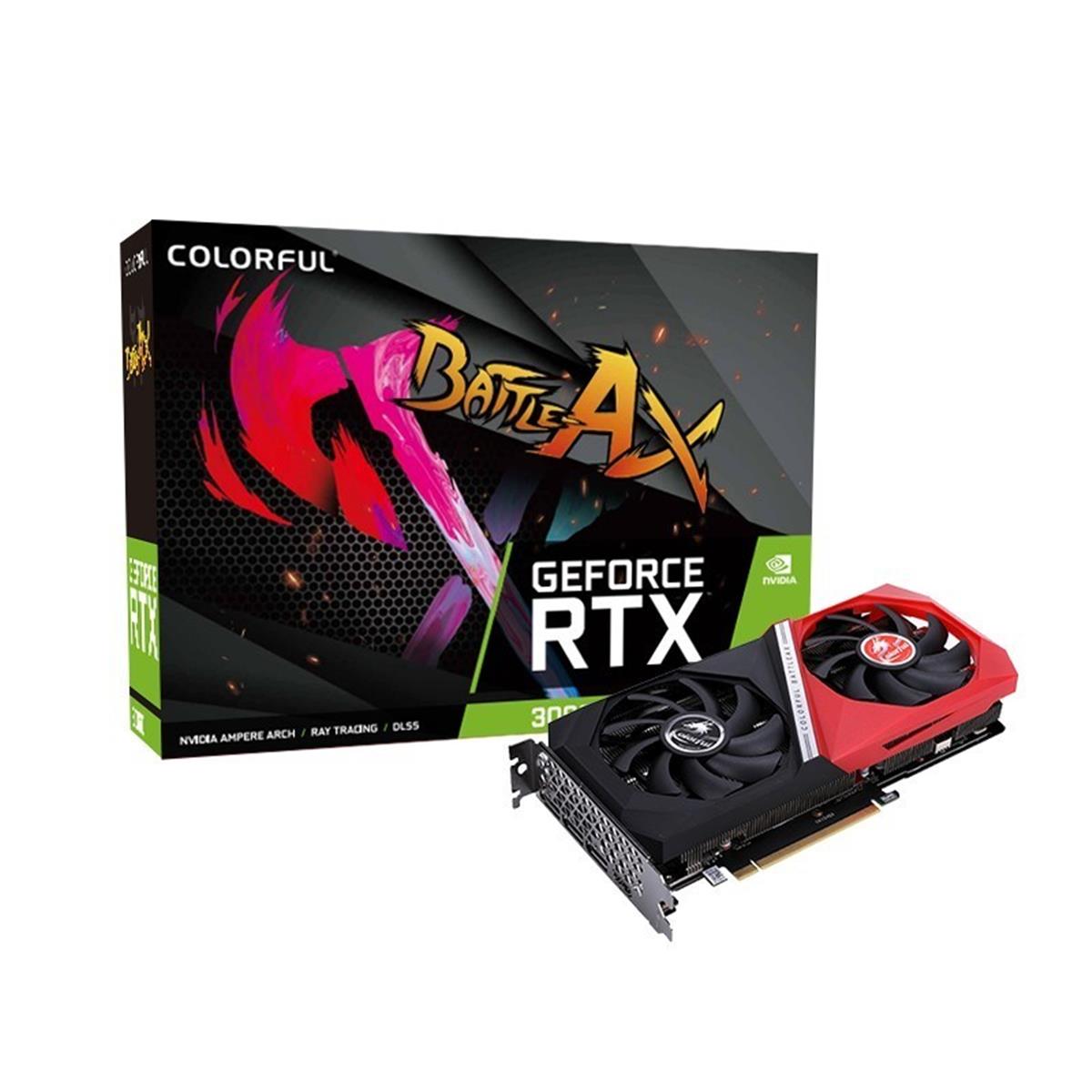 Placa de Video Colorful iGame GeForce RTX 3060 NB DUO LHR-V 12GB GDDR6 192bit