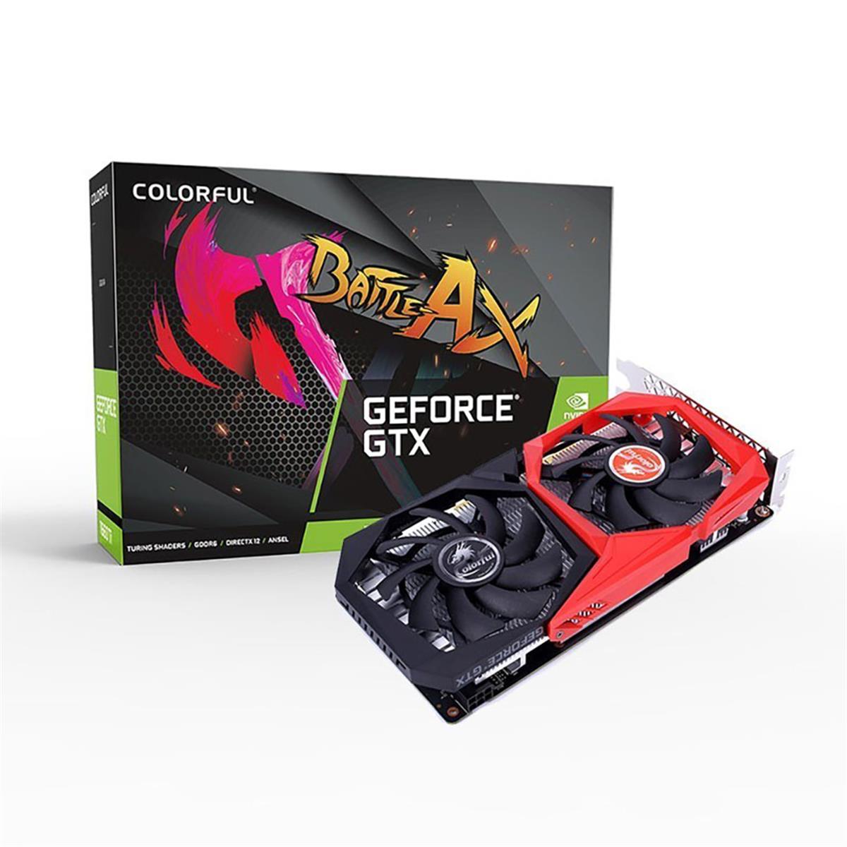 Placa de Video Colorful GeForce GTX 1650 NB 4GB GDDR6 128bit