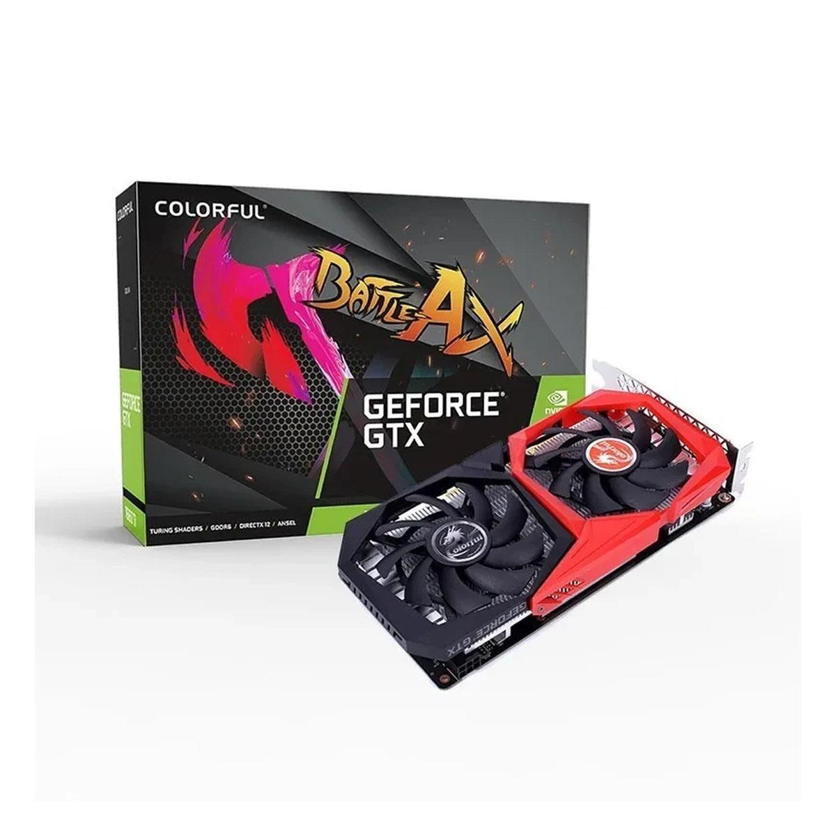 Placa de Video Colorful GeForce GTX 1650 NB 4GD6 V3-V COLORFUL